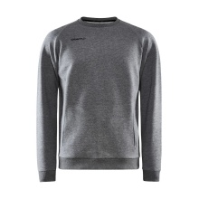 Craft Sweatshirt Core Soul Crew (komfortable Passform) dunkelgrau Herren