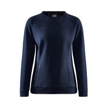 Craft Sweatshirt Core Soul Crew (komfortable Passform, Front-Reißverschluss) darknavy Damen