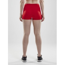 Craft Sport-Tight Squad Hotpants (funktionell Material, enganliegend) kurz rot Damen