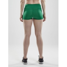 Craft Sport-Tight Squad Hotpants (funktionell Material, enganliegend) kurz grün Damen