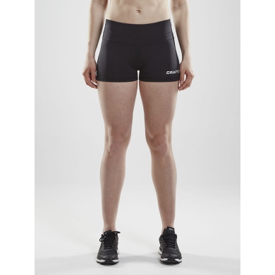 Craft Sport-Tight Squad Hotpants (funktionell Material, enganliegend) kurz schwarz Damen