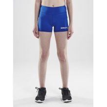 Craft Sport-Tight Squad Hotpants (funktionell Material, enganliegend) kurz kobaltblau Kinder