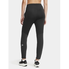 Craft Trainingshose Extend Pant (enganliegend, Seitentaschen mit Reissverschluss) lang schwarz Damen