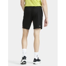 Craft Trainingshose Extend Shorts (100% rec. Polyester, ohne Seitentaschen) kurz schwarz Herren