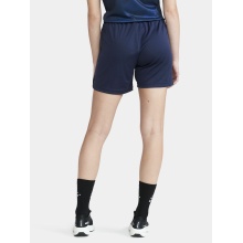 Craft Trainingshose Premier Shorts (rec. Polyester, ergonomisches Design) kurz navyblau Damen