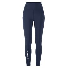 Craft Trainingshose Rush 2.0 Tights (optimale Passform, enganliegend) lang navyblau Damen