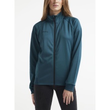 Craft Trainingsjacke ADV Unify (funktionelles Recyclingpolyester) tealblau Damen