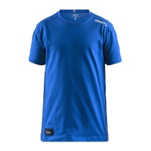 Craft Sport-Tshirt Community Mix (Baumwolle) royalblau Kinder