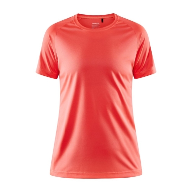 Craft Sport-Shirt Core Unify (funktionelles Recyclingpolyester) fluorot Damen