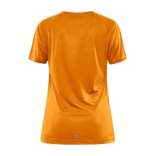 Craft Sport-Shirt Core Unify (funktionelles Recyclingpolyester) orange Damen