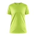 Craft Sport-Shirt Core Unify (funktionelles Recyclingpolyester) limegrün Damen