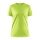 Craft Sport-Shirt Core Unify (funktionelles Recyclingpolyester) limegrün Damen