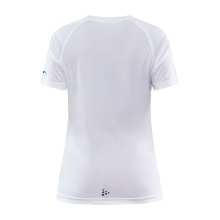 Craft Sport-Shirt Core Unify (funktionelles Recyclingpolyester) weiss Damen