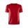 Craft Sport-Tshirt Core Unify (funktionelles Recyclingpolyester) rot Herren