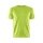 Craft Sport-Tshirt Core Unify (funktionelles Recyclingpolyester) limegrün Herren