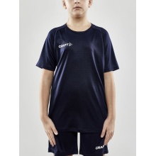 Craft Sport-Tshirt (Trikot) Evolve - leicht, funktionell - navyblau Kinder