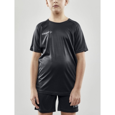 Craft Sport-Tshirt (Trikot) Evolve - leicht, funktionell - dunkelgrau Kinder