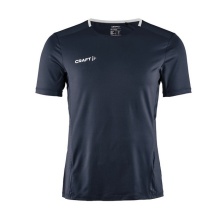 Craft Sport-Tshirt Extend Jersey (rec. Polyester, Mesh-Einsätze) kobaltblau Herren