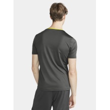 Craft Sport-Tshirt Extend Jersey (rec. Polyester, Mesh-Einsätze) asphaltgrau Herren