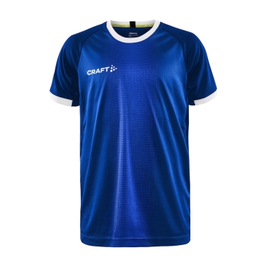 Craft Sport-Tshirt (Trikot) Progress 2.0 Graphic Jersey - leicht, funktionell und Stretchmaterial kobaltblau Kinder