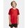 Craft Sport-Tshirt Squad 2.0 Contrast Jersey (hohe Elastizität, bequeme Passform) rot Kinder