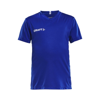 Craft Sport-Tshirt (Trikot) Squad Solid - lockere Schnitt, schnelltrocknend - kobaltblau Kinder