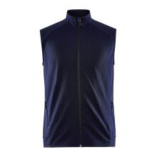 Craft Sport-Weste ADV Unify (Recyclingpolyester, bequeme und elastiche Passform) navyblau Damen