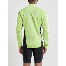 Craft Fahrrad-Windjacke ADV Essence Light Wind (winddicht und wasserabweisend) limegrün Herren