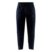 Craft Freizeithose Core Soul Zip Sweatpants (weiches Material) lang navyblau Herren