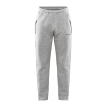 Craft Freizeithose Core Soul Zip Sweatpants (weiches Material) lang grau Herren