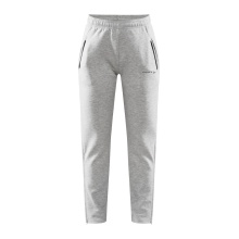 Craft Freizeithose Core Soul Zip Sweatpants (weiches Material) lang grau Damen