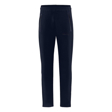 Craft Freizeithose Core Soul Zip Sweatpants (weiches Material) lang navyblau Kinder