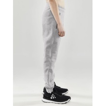 Craft Freizeithose Core Soul Zip Sweatpants (weiches Material) lang grau Kinder