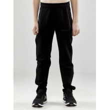 Craft Freizeithose Core Soul Zip Sweatpants (weiches Material) lang schwarz Kinder