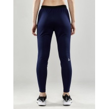 Craft Trainingshose Evolve Slim Pant (strapazierfähig, enge Passform) lang navyblau Damen