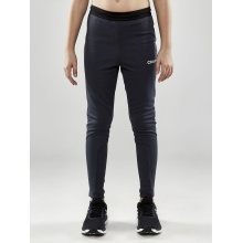 Craft Trainingshose Evolve Slim Pant (strapazierfähig, enge Passform) lang dunkelgrau Kinder