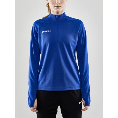 Craft Sport-Langarmshirt Evolve Halfzip - strapazierfähig, aus Stretchmaterial - kobaltblau Damen