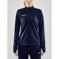 Craft Sport-Langarmshirt Evolve Halfzip - strapazierfähig, aus Stretchmaterial - navyblau Damen