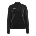 Craft Sport-Langarmshirt Evolve Halfzip - strapazierfähig, aus Stretchmaterial - schwarz Damen