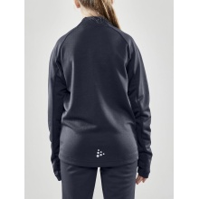 Craft Sport-Langarmshirt Evolve Halfzip - strapazierfähig, aus Stretchmaterial - dunkelgrau Kinder