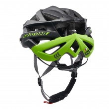 Cratoni Fahrradhelm Agravic (Allround, 230g) matt schwarz/lime