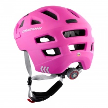 Cratoni Kinder-Fahrradhelm Maxster PRO matt pink