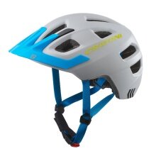 Cratoni Kinder-Fahrradhelm Maxster PRO #21 matt grau/blau