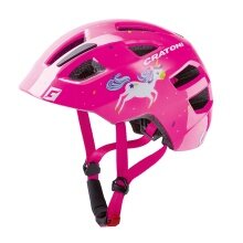 Cratoni Kinder-Fahrradhelm Maxster Einhorn pink