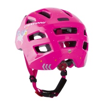 Cratoni Kinder-Fahrradhelm Maxster Einhorn pink