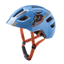 Cratoni Fahrradhelm Maxster Kinder blau/orange Pirat