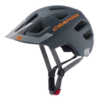 Cratoni Kinder-Fahrradhelm Maxster PRO #23 matt stonegrau