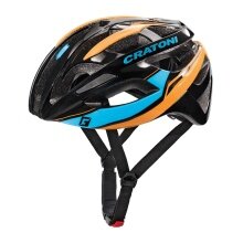 Cratoni Fahrradhelm C-Breeze schwarz/blau/orange