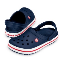 Crocs Sandale Crocband Clog navyblau/weiss/rot - 1 Paar