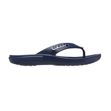 Crocs Zehensandale Classic Flip (leichtes, schwimmfähiges Croslite-Schaummaterial) navyblau Damen/Herren